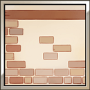 レンガ積みの壁