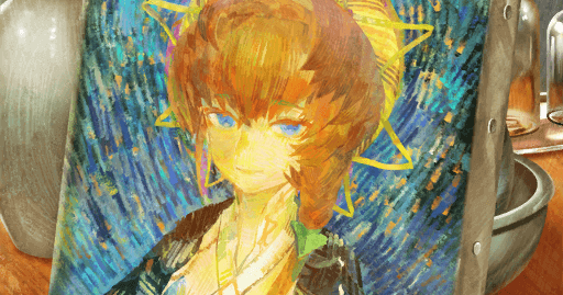 fgo-自画像、カルデアにて