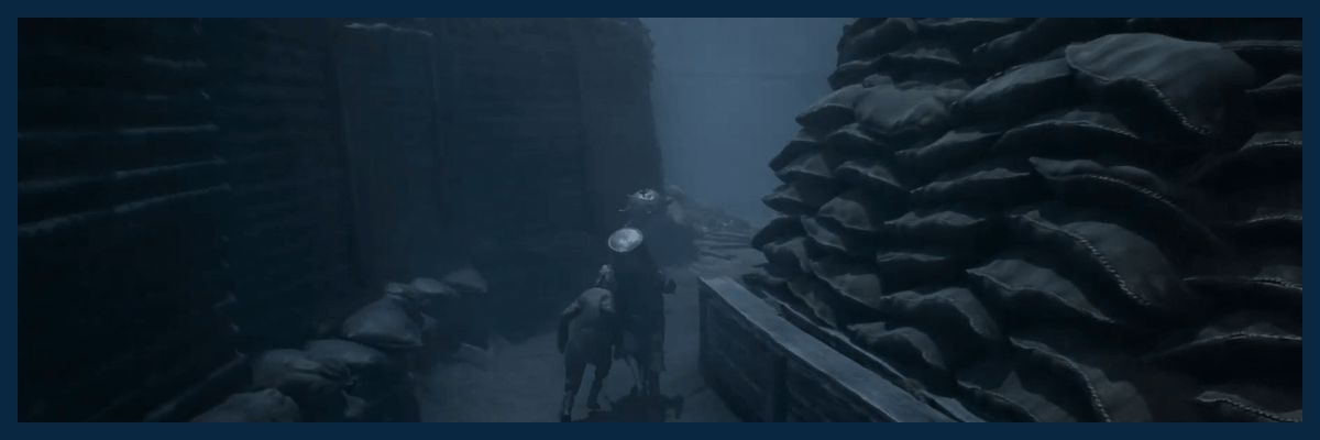 塹壕までの攻略