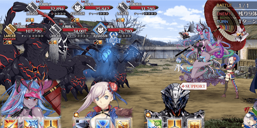 fgo-霊地争奪戦 等々力1戦①