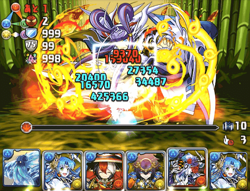 リーダー助っ人固定チャレンジ5クリアパーティ