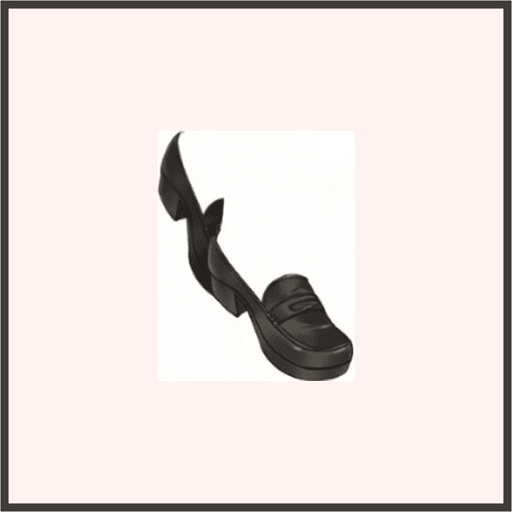 スクールローファー（黒）