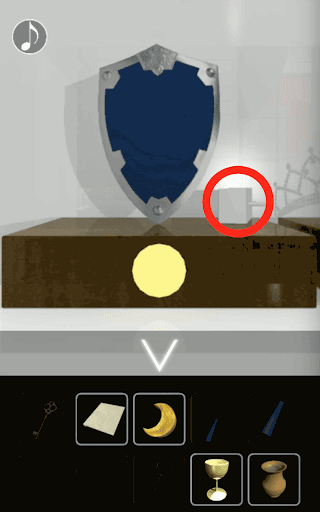 月の見える城からの脱出_半月の石入手まで