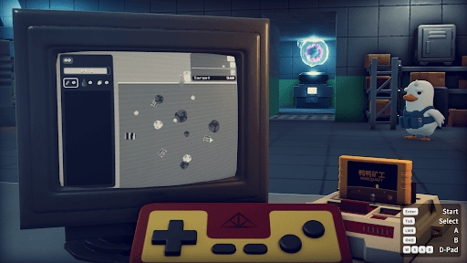 ダッコフ_モノクロディスプレイ