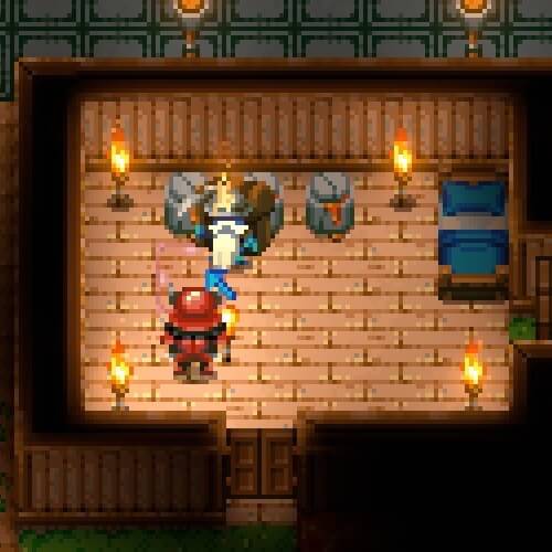 長いひげの商人