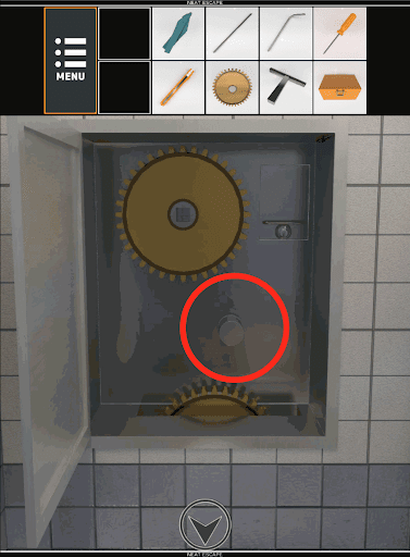 屋根裏部屋からの脱出