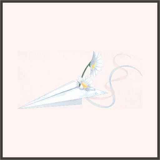 秘密の紙飛行機