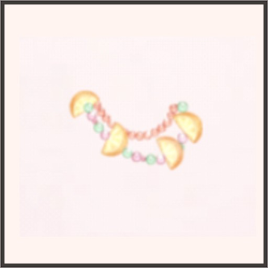 鮮やかなオレンジ