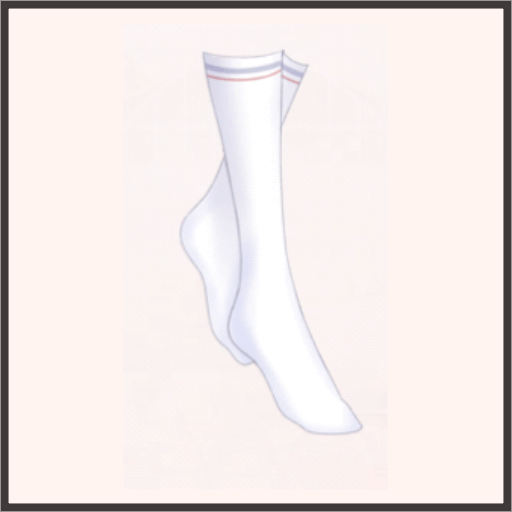 グレーラインハイソックス