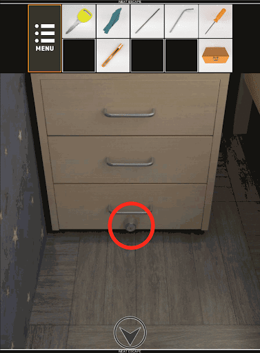 屋根裏部屋からの脱出