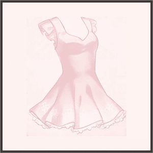 四つ葉のクローバー（桃）