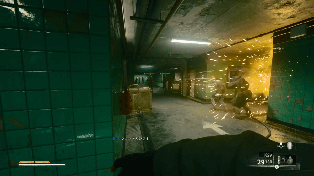 パンテオン兵士を倒しつつ奥へ進む