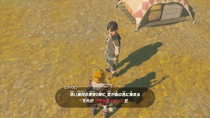 ゼルダBotW＿双子馬宿のヒナバガン