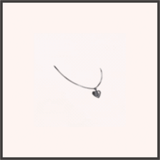 黒き心のネックレス