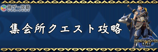集会所クエスト攻略一覧