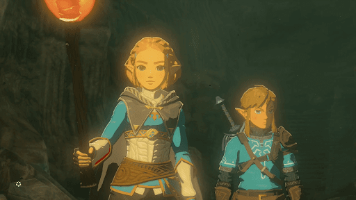 ハイラル城地下で物語を進める