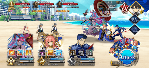fgo-砂浜の熱いひととき1戦
