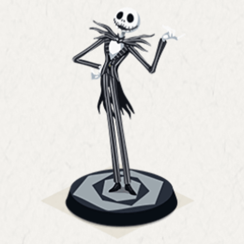 ジャック・スケリントンの像