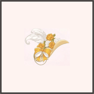 花のフォーマル帽