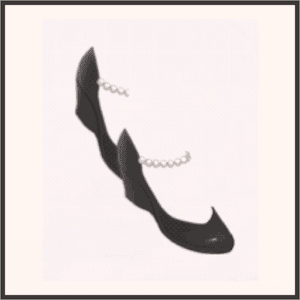 ティアドロップ（黒）