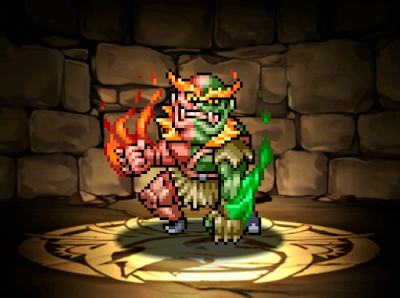 ドット・炎のアーマーオーガ