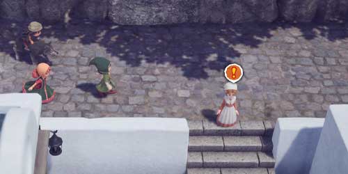 DQ7リイマジンド_入り口前の女性