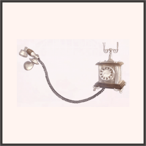 レトロな電話機