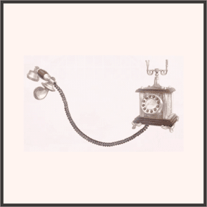 レトロな電話機