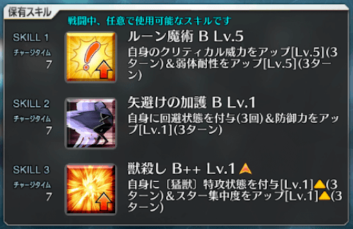 fgo-クー・フーリン(プロト)のスキル