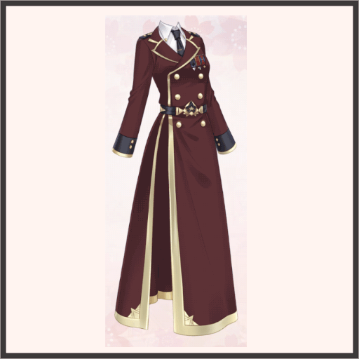 颯爽たる勇姿（臙脂）