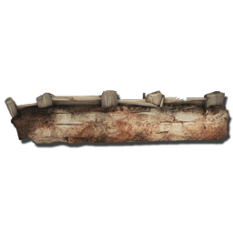 アドベの柵の土台