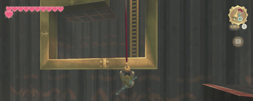 ゼルダSWS_西の足場から宝箱の部屋へ