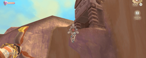 ゼルダSWS_洞窟の入口へ行く