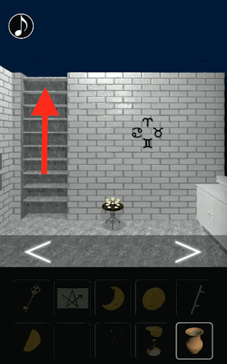 月の見える城からの脱出_月の石