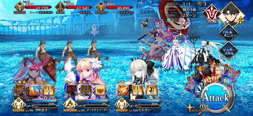 fgo-九紋竜エリザとマスター、梁山泊結成のこと1戦②