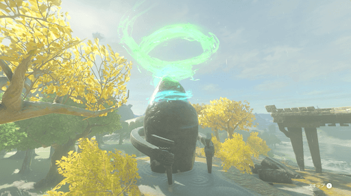 ジョチシウの祠が解放される