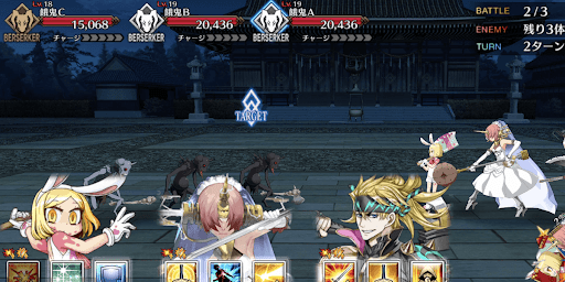 fgo-怪異退治 浅草 月下の鬼宴_バトル2