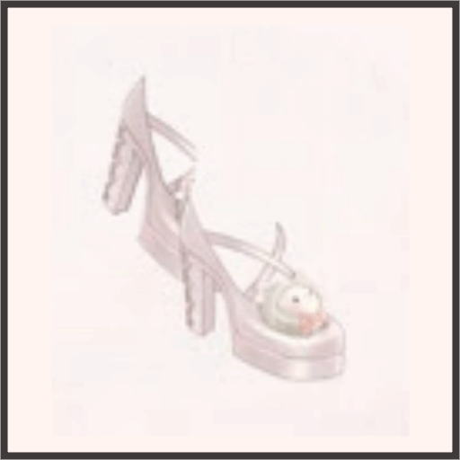 萌系ハイヒール（桃）