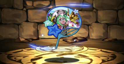 夏祭りの時女神・プレーナのうちわ