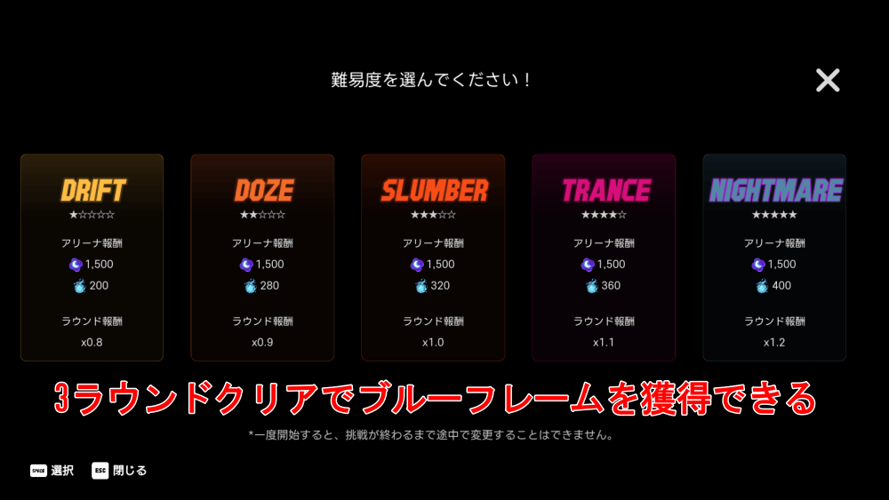 ザ・スパイク・クロス_ブルーフレームポイントを獲得できる