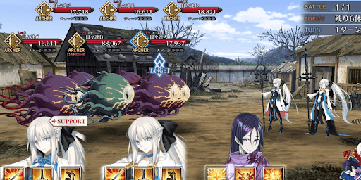 fgo-霊地獲得戦 川崎大師1戦