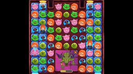 ドラ消し_バーバラのスキルモーション