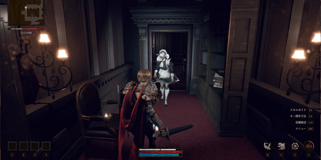 ダンジョンストーカーズ_全体的にエリアが狭い