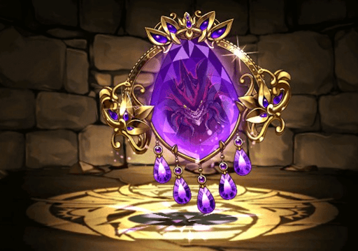 星砕の凶兆龍・ゼンチョウガのブローチ