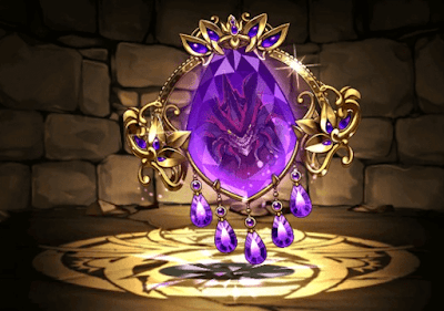 星砕の凶兆龍・ゼンチョウガのブローチ