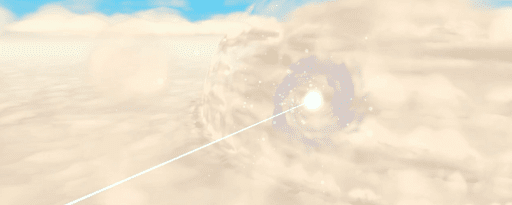 ゼルダSWS_積乱雲地帯へ向かおう