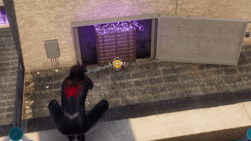 上からL1+R1で扉を開ける