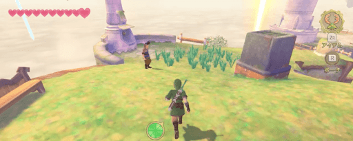 ゼルダSWS_南東方面にある風車で話を聞こう