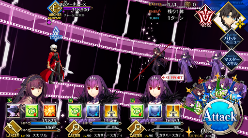 fgo-NAMELESS BATTLE1戦