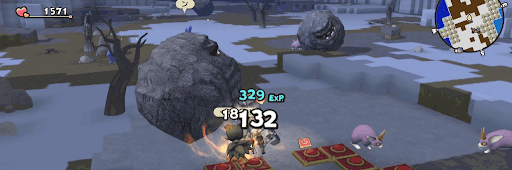 ばくだんいわにハンマー